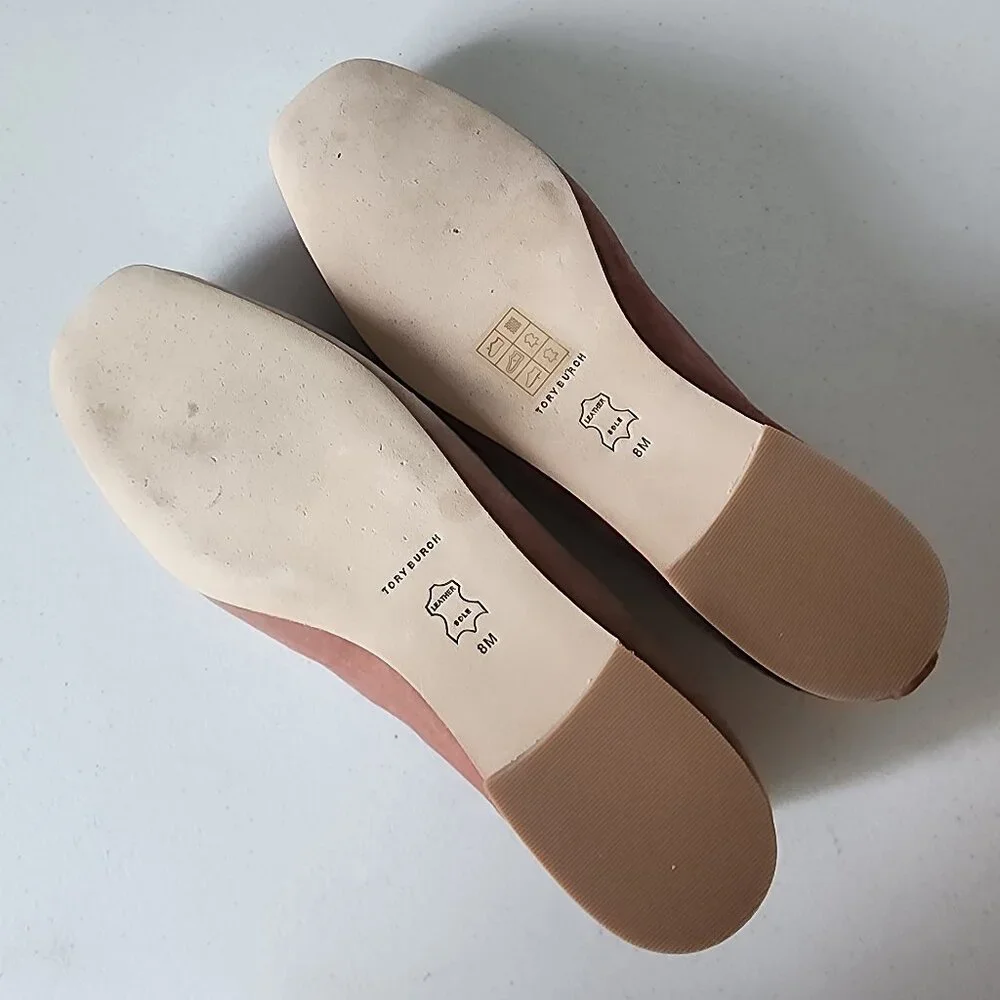 Tory Burch Velvet Ballet Flats "EUC" - Picture 11 of 16